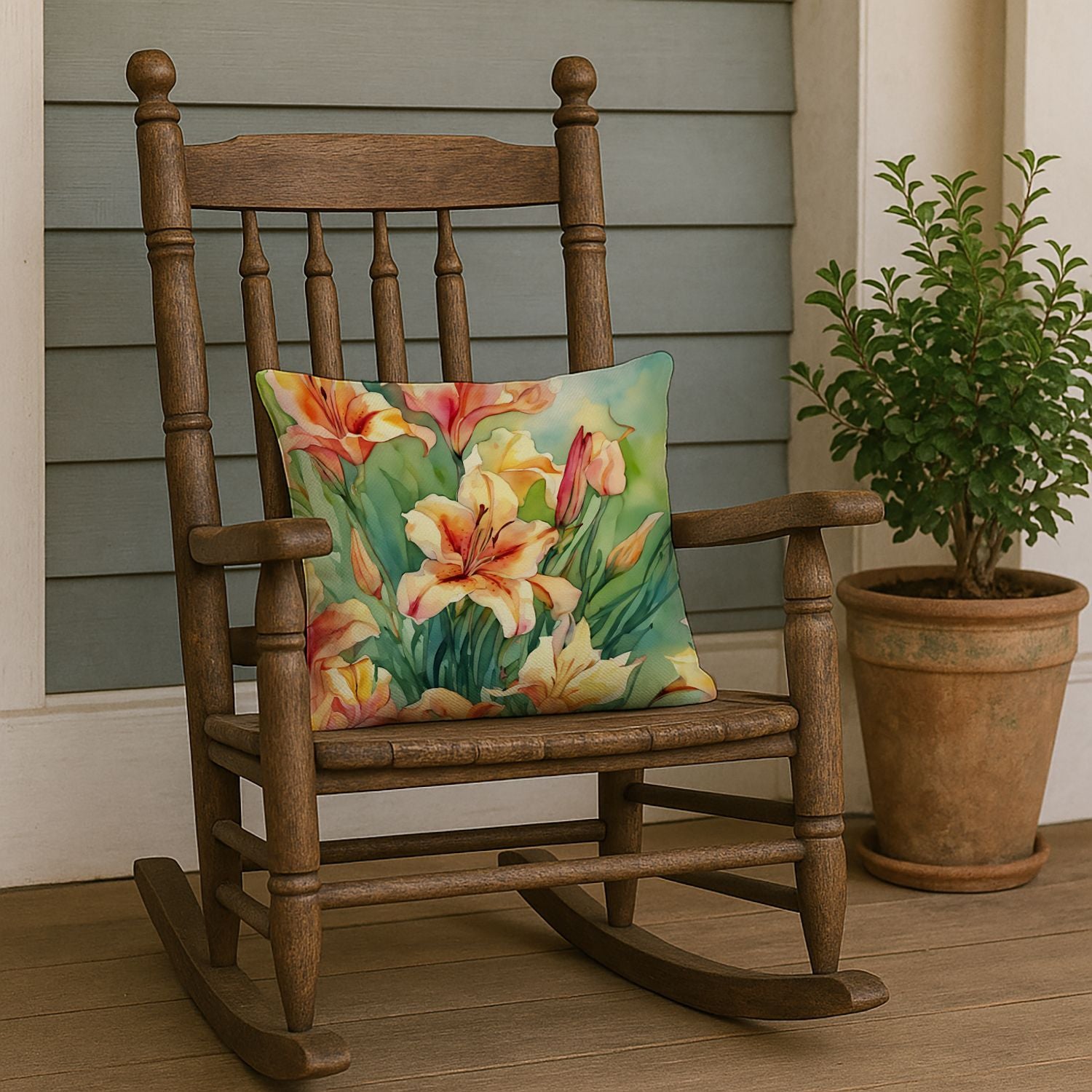 Utah Sego Lilies Pillow