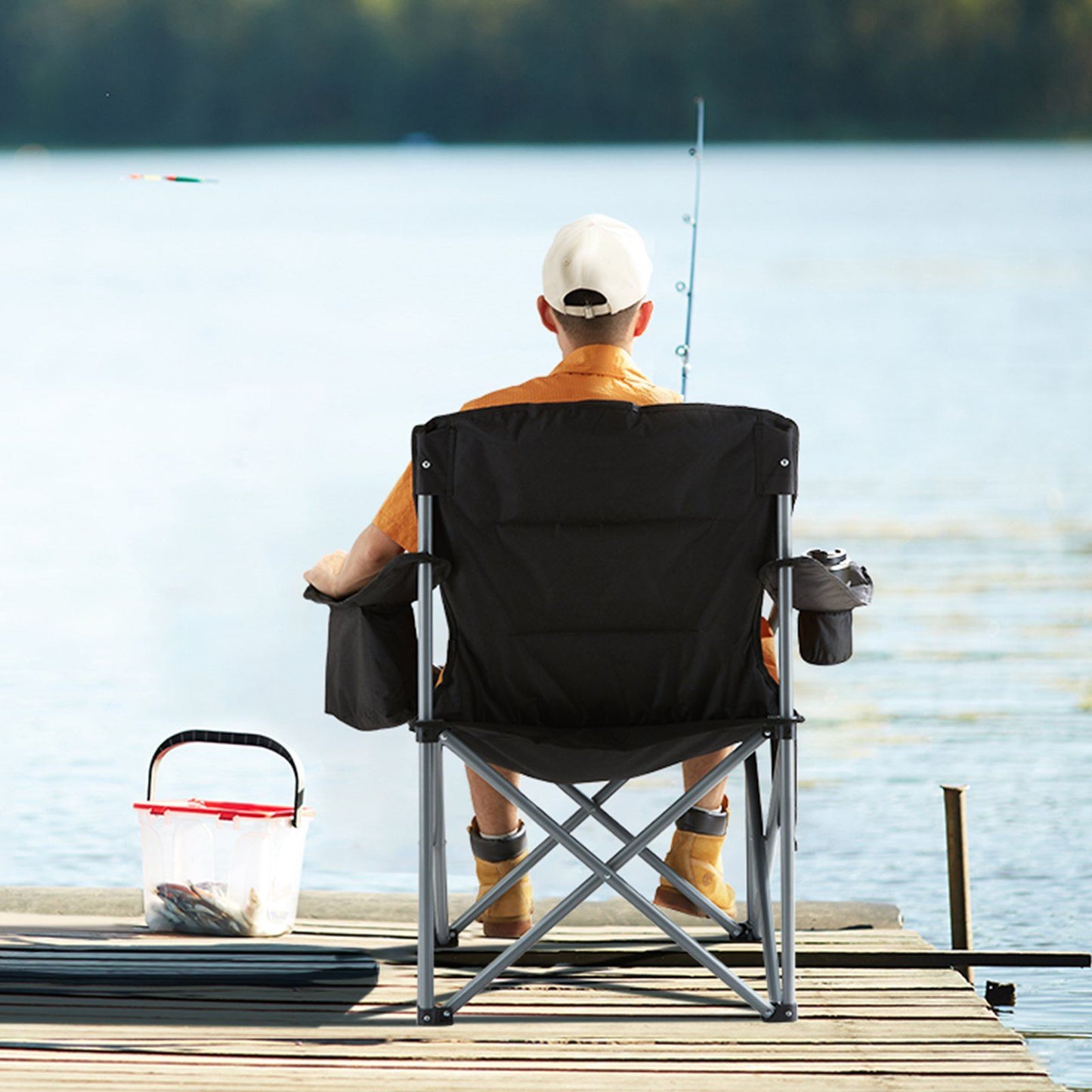 Vevor Heavy Duty Folding Camping Chair