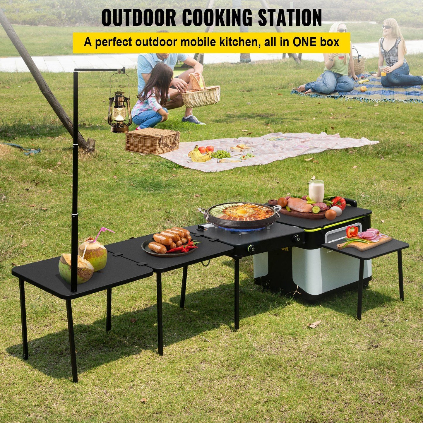 Vevor Outdoor Mobile Kitchen Camp Box