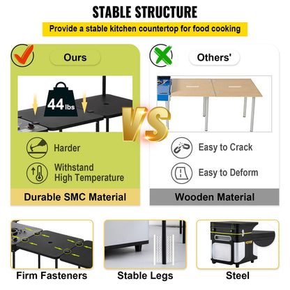 Vevor Outdoor Mobile Kitchen Camp Box