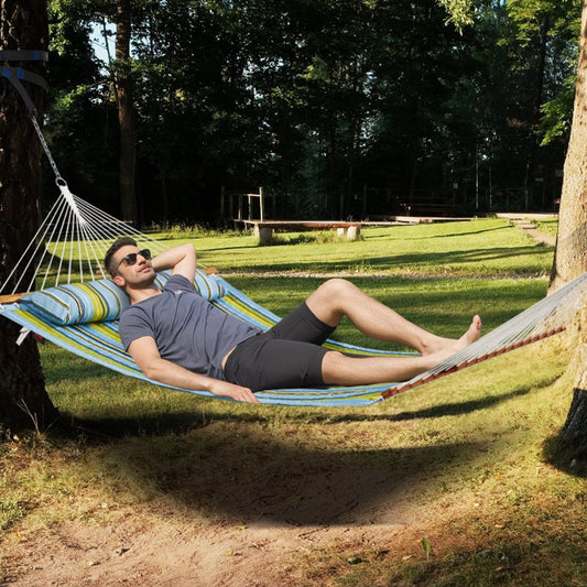 Vevor Quilted Double Hammock With Pillow