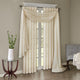 Solid Crushed Texture Curtain Panels: 2 PCs Light-Filtering Drapes, Elegant Look