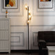67.3″ Tree Floor Lamp: Multi-Head LED Metal Lamp with Foot Switch