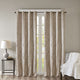 Jacquard Damask Blackout Curtain Panels: 2 PC Grommet Set, Total Light Block